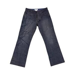 Armani Exchange Men’s Scribble Jeans – Black – Size 31